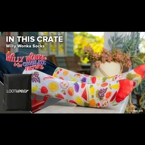 Willy Wonka Socks (LootCrate Exclusive)